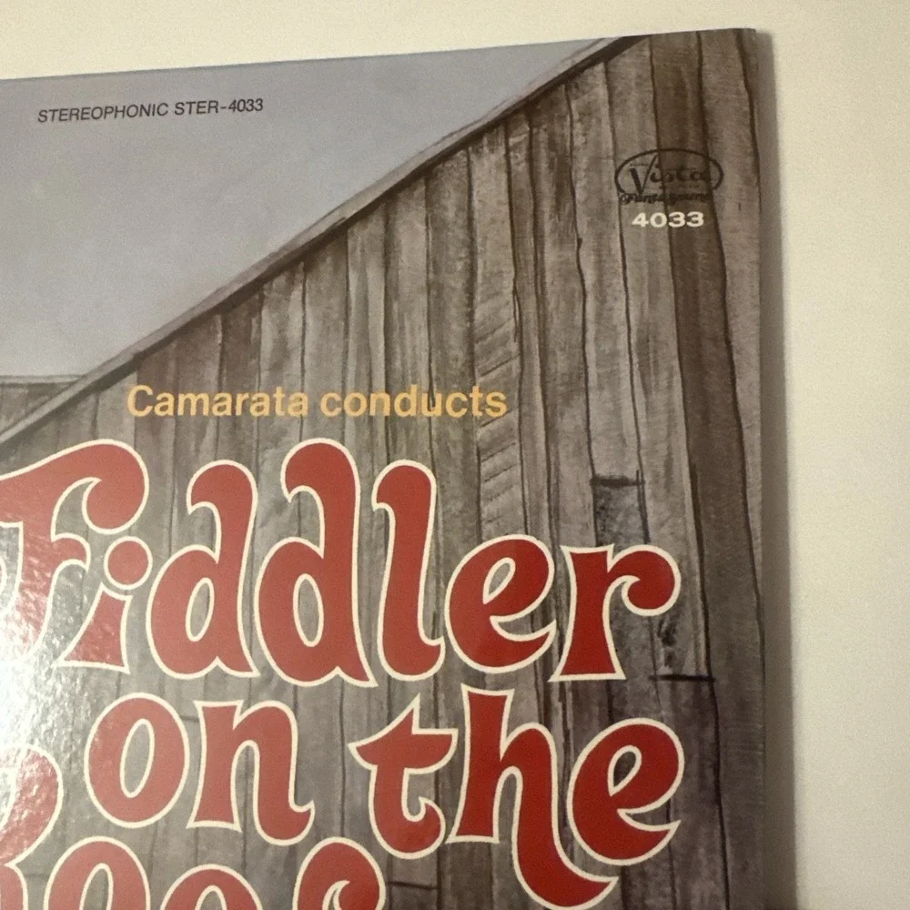 Disney- Camarata Conducts Fiddler On The Roof 1968 Buena Vista Vinyl LP record - Picture 4 of 16